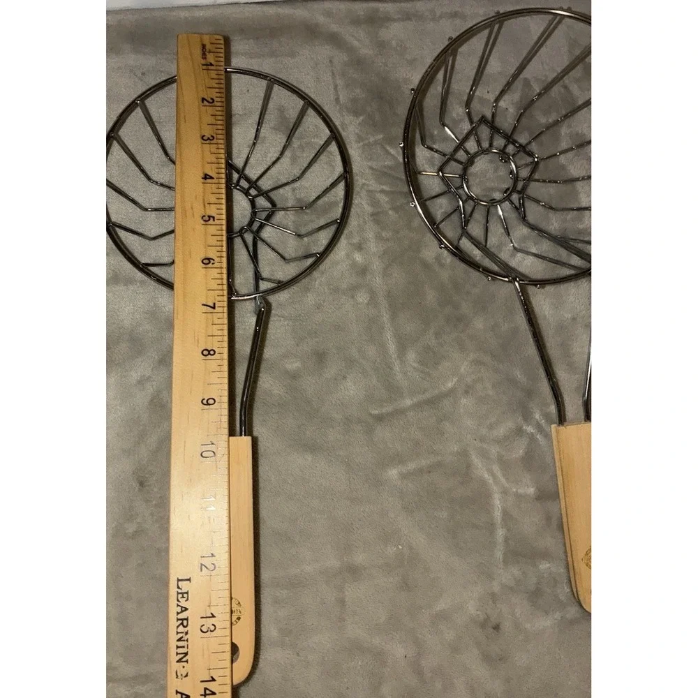 Norpro Tortilla Fryer Basket 2-Piece Set Taco Salad Shell Fryer Vintage NEW